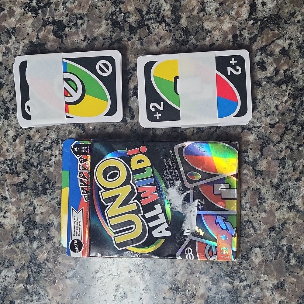 UNO All wild new in box deck of uno cards
